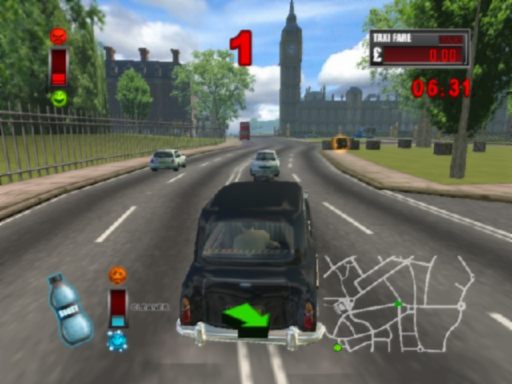 倫敦計程車之尖峰時刻  London Taxi Rush Hour USA WII (美版)